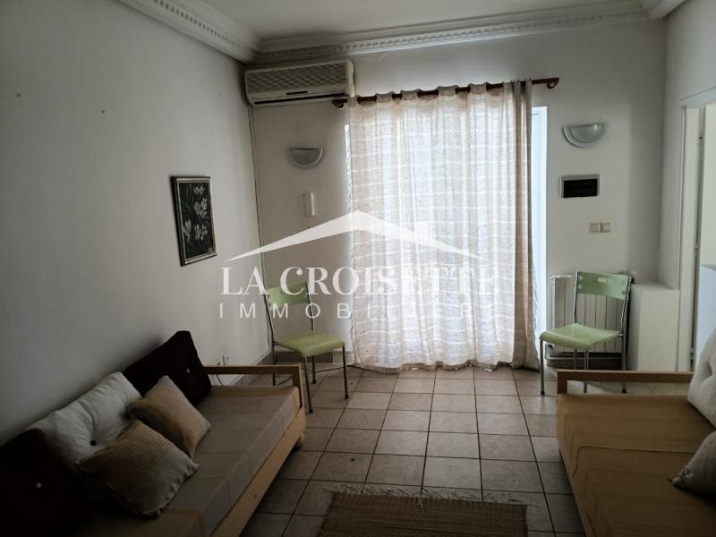 Rez-de-chaussée de villa S+2 meublé à Carthage